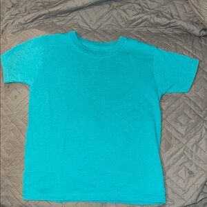Kids Turquoise T-Shirt by Fruit of the Loom - Size XS (4/5)